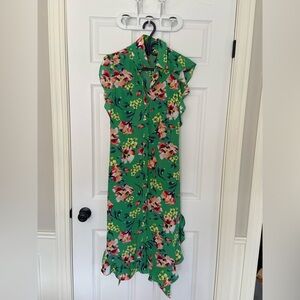 Lauren Ralph Lauren midi shirt dress- size 10